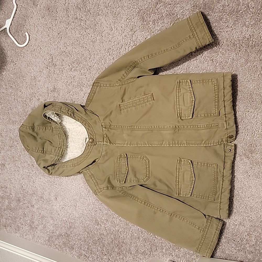 3t olive green boy jacket